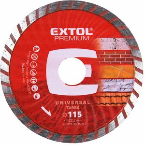 Kotúč rezný diamantový Turbo, 115mm vyobraziť