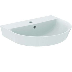 IDEAL STANDARD - Connect Air Umývadlo, 55x46 cm, s prepadom, otvor na batériu, biela E069801 vyobraziť