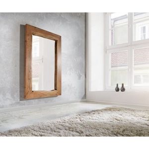 Nástenné zrkadlo Live Edge 135x85 cm akácia prírodný nepravidelný vyobraziť