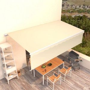 Ručne zaťahovacia markíza s roletou 300x250 cm Dekorhome vyobraziť