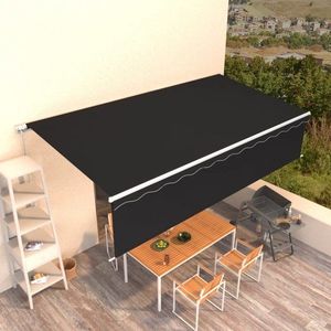Ručne zaťahovacia markíza s roletou 300x250 cm Dekorhome vyobraziť
