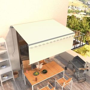 Ručne zaťahovacia markíza s roletou 400x300 cm Dekorhome vyobraziť