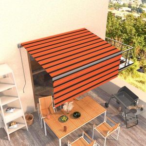 Ručne zaťahovacia markíza s roletou 400x300 cm Dekorhome vyobraziť