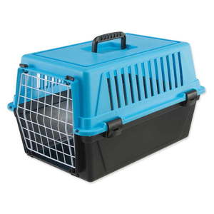 Čierna/svetlomodrá prepravka pre domáceho miláčika 32x48 cm Ferplast Atlas 10 – Plaček Pet Products vyobraziť