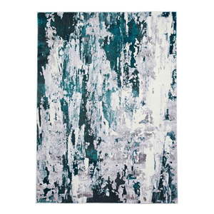 Koberec v petrolejovo-svetlosivej farbe 200x290 cm Apollo – Think Rugs vyobraziť