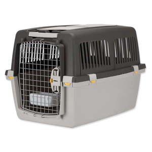 Sivá prepravka pre domáceho miláčika 72x52 cm Trixie Gulliver 4 S-M – Plaček Pet Products vyobraziť