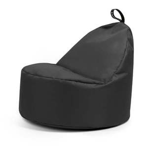 Sivý detský sedací vak Round M – So Soft? vyobraziť