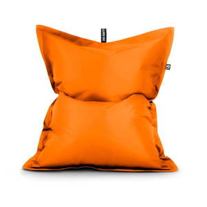 Oranžový detský sedací vak z imitácie kože Pad M – So Soft? vyobraziť