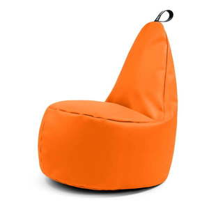 Oranžový sedací vak z imitácie kože Lull L – So Soft? vyobraziť