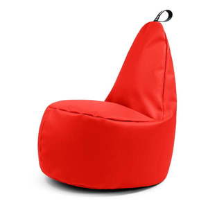 Červený detský sedací vak z imitácie kože Lull M – So Soft? vyobraziť