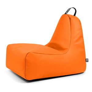 Oranžový sedací vak z imitácie kože Chill L – So Soft? vyobraziť