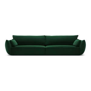 Tmavozelená zamatová pohovka 248 cm Vanda – Mazzini Sofas vyobraziť