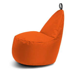 Oranžový detský sedací vak Lull M – So Soft? vyobraziť