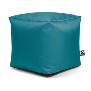 Tyrkysovomodrý detský sedací vak Cube M – So Soft? vyobraziť