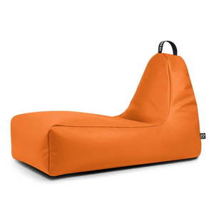 Oranžový sedací vak z imitácie kože Chill XXL – So Soft? vyobraziť