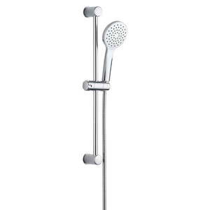 Sprchová súprava z nehrdzavejúcej ocele v striebornej farbe s ručnou sprchou/posuvný držiak 60 cm No. 2 – Allstar vyobraziť