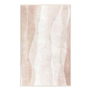 Krémový prateľný koberec 80x150 cm Komodo Beach – Mila Home vyobraziť