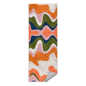 Oranžový prateľný behúň 80x200 cm Squiggly Orange – Mila Home vyobraziť