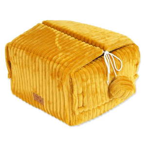 Kukaň pre mačku v horčicovej farbe 40x36 cm Magic Cat Stripe – Plaček Pet Products vyobraziť