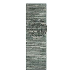 Zelený vonkajší koberec behúň 350x80 cm Gemini - Elle Decoration vyobraziť