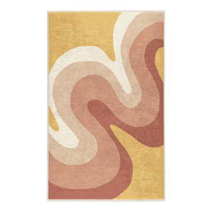 Okrovožltý/staroružový prateľný koberec 160x230 cm Strawberry Creamsicle – Mila Home vyobraziť