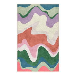 Prateľný koberec 60x100 cm Squiggly Breeze – Mila Home vyobraziť