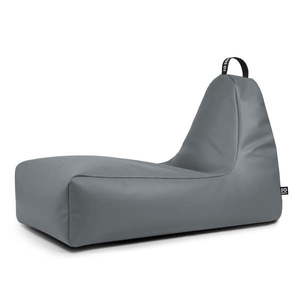Sivý sedací vak z imitácie kože Chill XXL – So Soft? vyobraziť