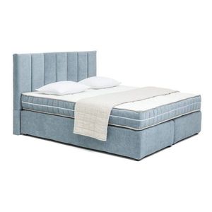 Modrá boxspring posteľ 180x200 cm Olia Bold Line – Bonami Selection vyobraziť