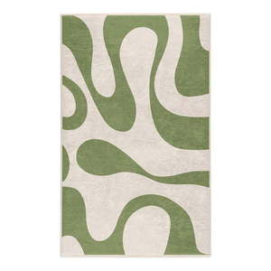 Zelený prateľný koberec 80x150 cm Matcha Latte – Mila Home vyobraziť