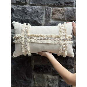 Bavlnená obliečka na vankúš 30x50 cm Seashells – Mioli Decor vyobraziť