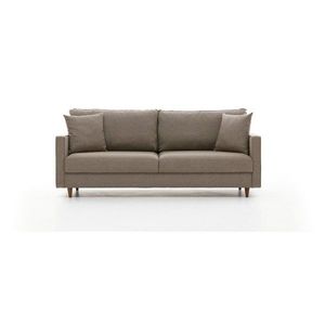 Svetlohnedá rozkladacia pohovka 210 cm Eva – Balcab Home vyobraziť