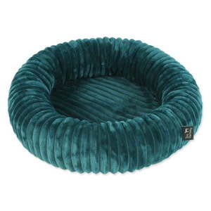 Tmavozelený pelech pre psa ø 40 cm Dog Fantasy Stripe – Plaček Pet Products vyobraziť