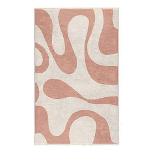 Ružový prateľný koberec 120x180 cm Strawberry Latte – Mila Home vyobraziť