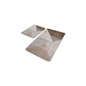 Zamatové kúpeľňové predložky v súprave 2 ks 60x100 cm – Mila Home vyobraziť