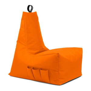 Oranžový sedací vak Icy Gamer L – So Soft? vyobraziť