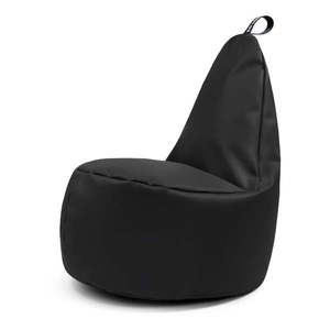 Čierny sedací vak z imitácie kože Lull L – So Soft? vyobraziť