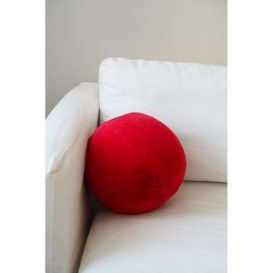 Dekoračný vankúš z mikroplyšu ø 25 cm Top – Mioli Decor vyobraziť