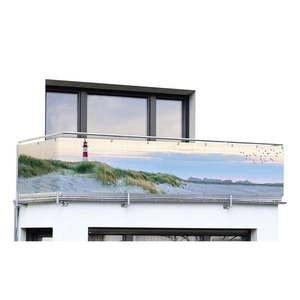 Plastová balkónová zástena 500x85 cm North Sea Coast – Maximex vyobraziť