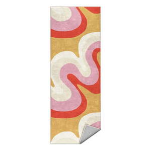 Žltý/ružový prateľný behúň 80x200 cm Raspberry Creamsicle – Mila Home vyobraziť