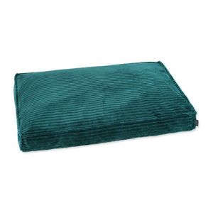 Tmavozelený matrac pre psa 90x60 cm Dog Fantasy Stripe – Plaček Pet Products vyobraziť
