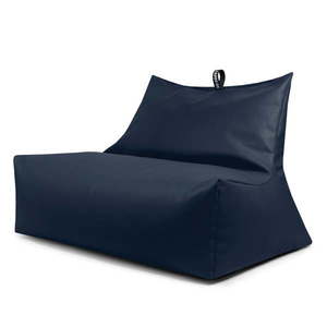 Tmavomodrý sedací vak z imitácie kože Icy Sofa – So Soft? vyobraziť
