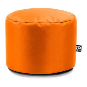 Oranžový detský sedací vak z imitácie kože Dot M – So Soft? vyobraziť