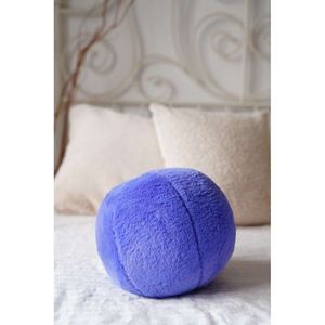 Dekoračný vankúš z mikroplyšu ø 25 cm Top – Mioli Decor vyobraziť