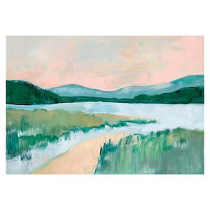 Obraz 70x100 cm Gouache Lake – Styler vyobraziť