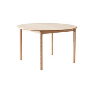 Okrúhly rozkladací jedálenský stôl s prídavnou doskou z dubového dreva ø 120 cm Noor – Hammel Furniture vyobraziť