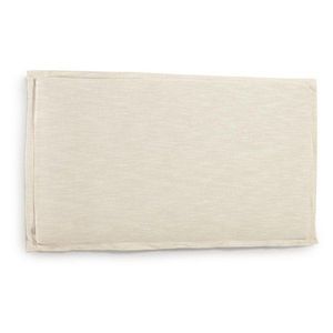 Biele čalúnené čelo postele 206x106 cm Tanit – Kave Home vyobraziť