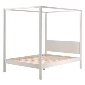 Biela detská posteľ 140x200 cm PINO CANOPY – Vipack vyobraziť