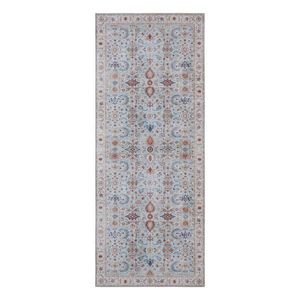 Modro-béžový behúň Nouristan Vivana, 80 x 200 cm vyobraziť