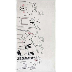Slonovinový prateľný detský koberec 100x160 cm Animal Kingdom – Vitaus vyobraziť
