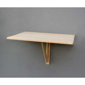 Závesný balkónový stolík z borovicového dreva 59x79 cm – Rojaplast vyobraziť